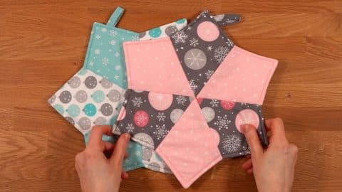 Star Pot Holder With Free Pattern | DIY Joy Projects and Crafts Ideas