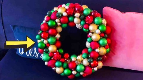 DIY Ornament Wreath Using Pool Noodle | DIY Joy Projects and Crafts Ideas