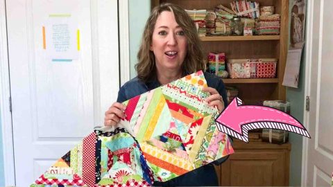 Easy String Quilt Block Tutorial | DIY Joy Projects and Crafts Ideas