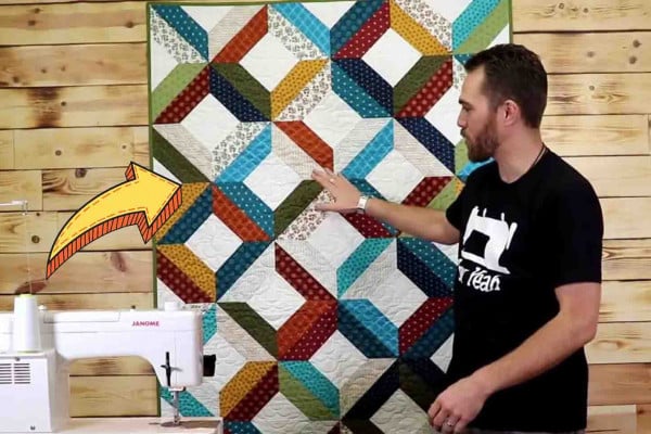 Fat quarter fancy quilt tutorial