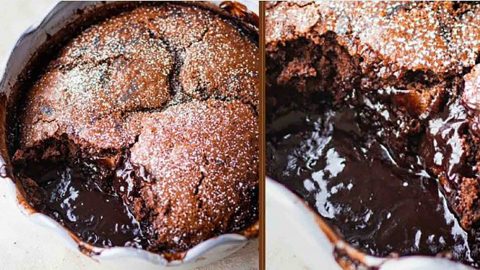 Hot Fudge Cake With Molten Sauce Recipe | DIY Joy Projects and Crafts Ideas