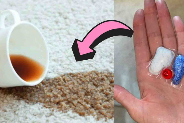 How to clean carpet stain in just 1 minute