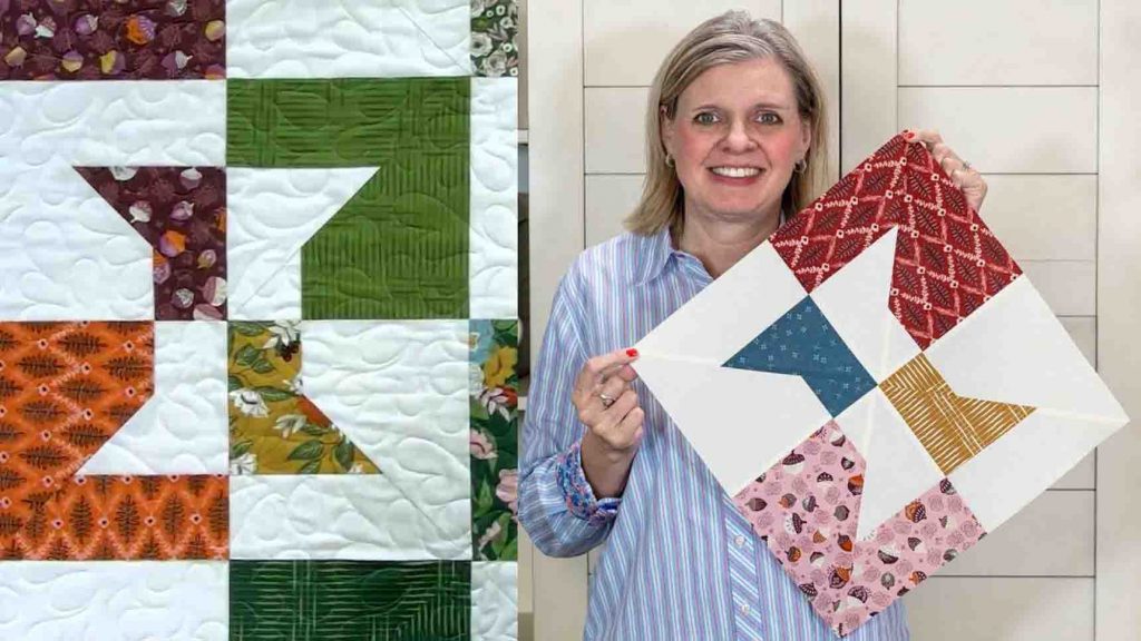 Layer cake spools quilt tutorial