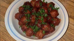 Slow Cooker Cranberry Meatballs Recipe