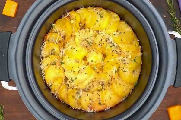 Slow Cooker Scalloped Potatoes Recipe