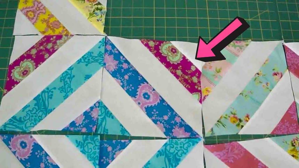 Summer in the park quilt using jelly rolls