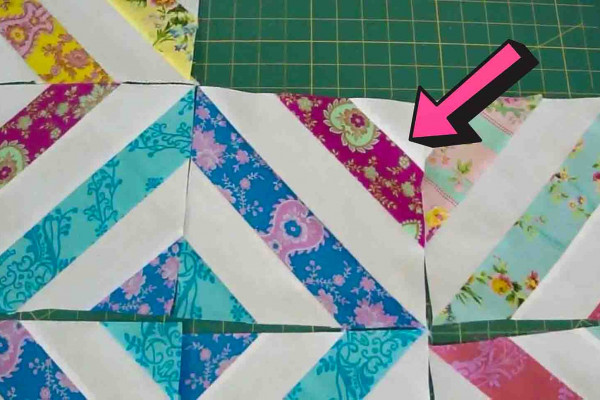 Summer in the park quilt using jelly rolls