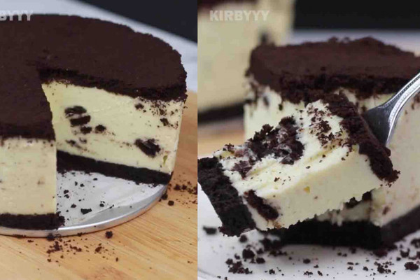 4-Ingredient Oreo Cheesecake Recipe