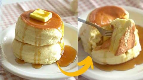 5-Ingredient Fluffy Souffle Pancakes Recipe | DIY Joy Projects and Crafts Ideas