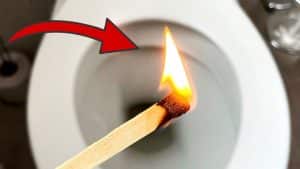 A Must-Try Life-Saving Toilet Hack Using Match