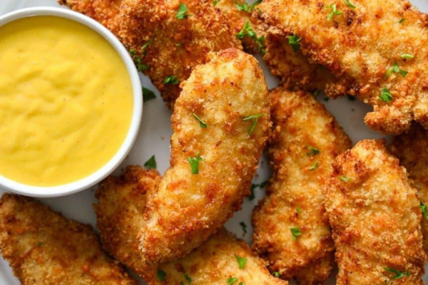 Air Fryer Chicken Tenders and Copycat Chick Fil A Sauce