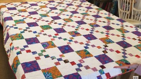 Kaffe Iris Chain Links Quilt Pattern | DIY Joy Projects and Crafts Ideas