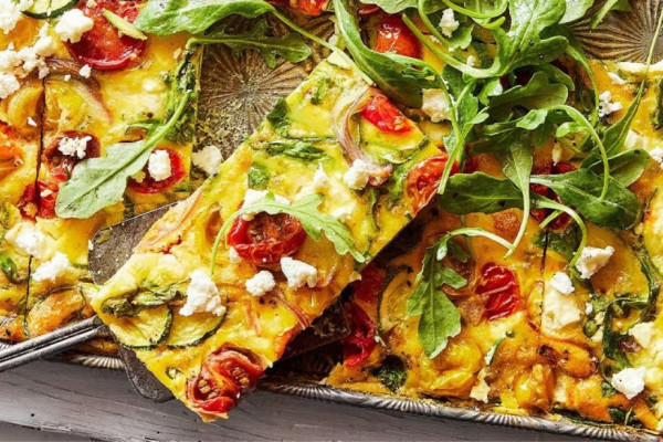 Delicious Breakfast Sheet Pan Eggs