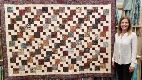Disappearing Nine-Patch Quilt | DIY Joy Projects and Crafts Ideas