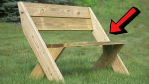 Easy 30-Minute DIY Outdoor Bench Using 2x6s