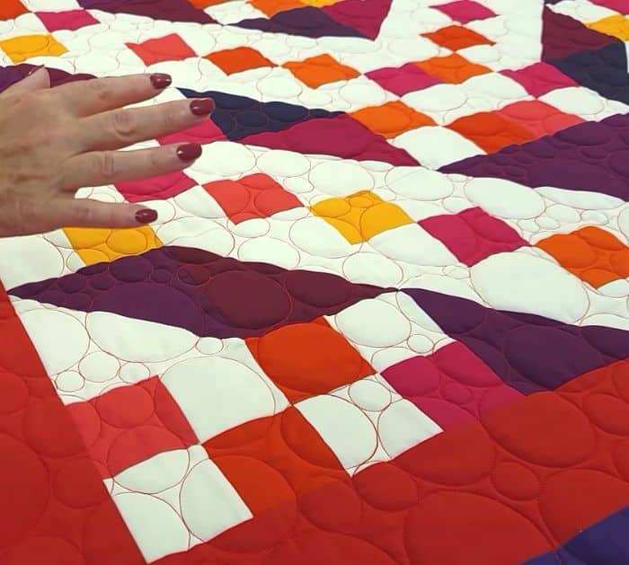 Easy Colorful Plaza Quilt Tutorial