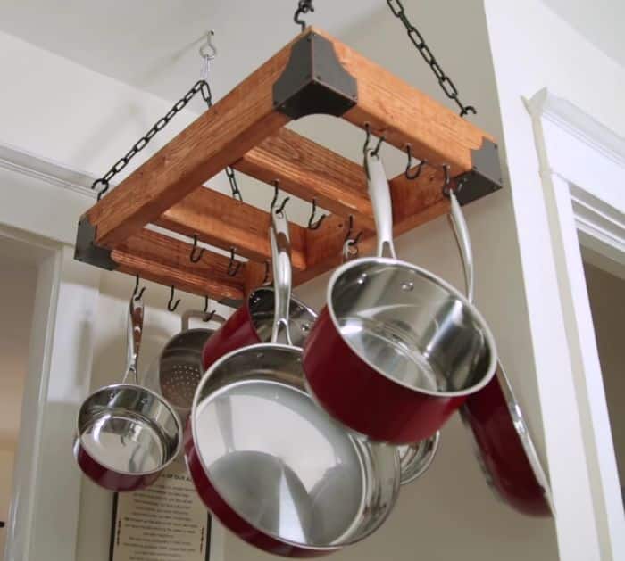 DIY Pot Rack Ideas