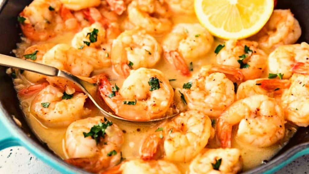 Easy Skillet Garlic Butter Shrimp Recipe