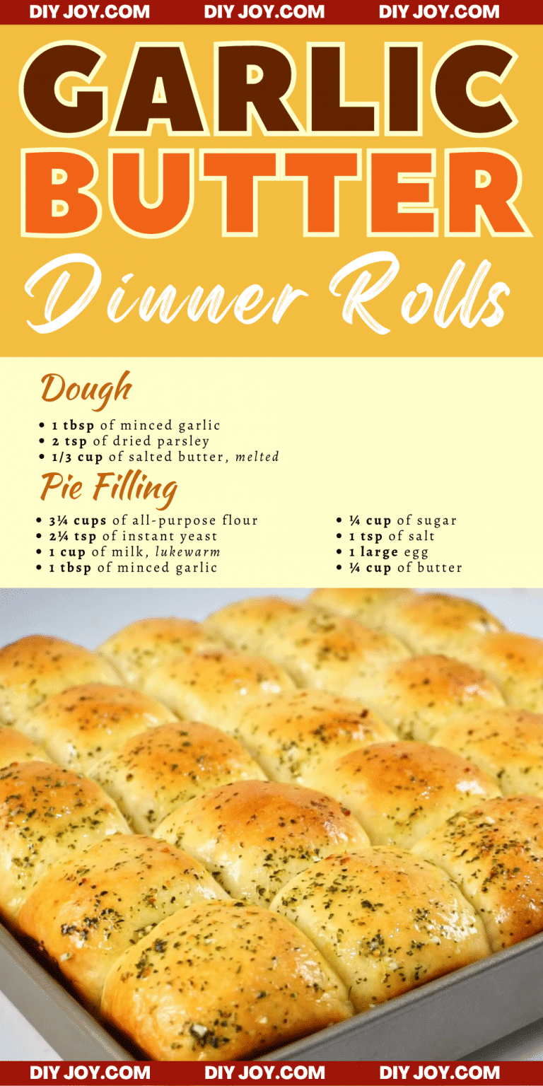 Easy To Make Garlic Butter Dinner Rolls