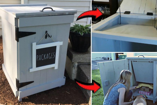 How To Build DIY Parcel Package Dropbox