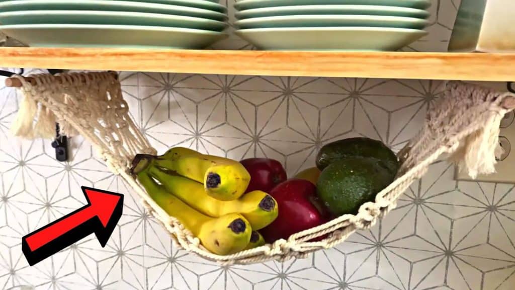 How To Make Macramé Fruit Hammock