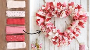 How to Make the Blushing Heart Wreath