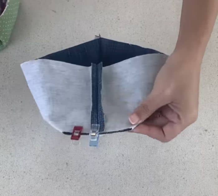How to Sew a Denim Box with Pattern Project