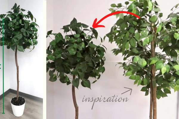 Inexpensive Dollar Tree DIY Indoor Tree