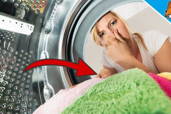 Inexpensive Hack For Laundry That Stinks After Washing