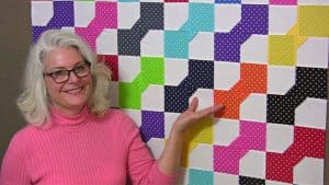 Quick and Easy Bow Tie Quilt Tutorial