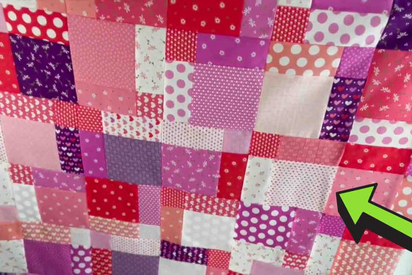 Baby Quilt With Disappearing Nine Patch Tutorial