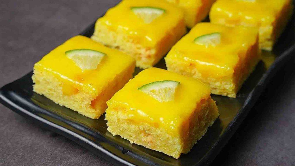 Easy One-Bowl Lemon Brownies Recipe