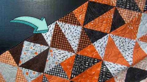 Layer Cake Inverse Quilt Pattern Tutorial | DIY Joy Projects and Crafts Ideas