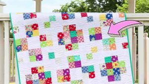 Mini Charm Chiffon Quilt Tutorial