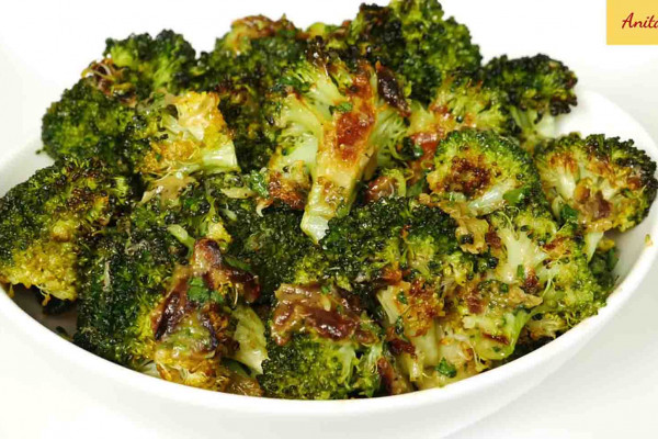 Roasted Broccoli With Garlic And Lemon Recipe