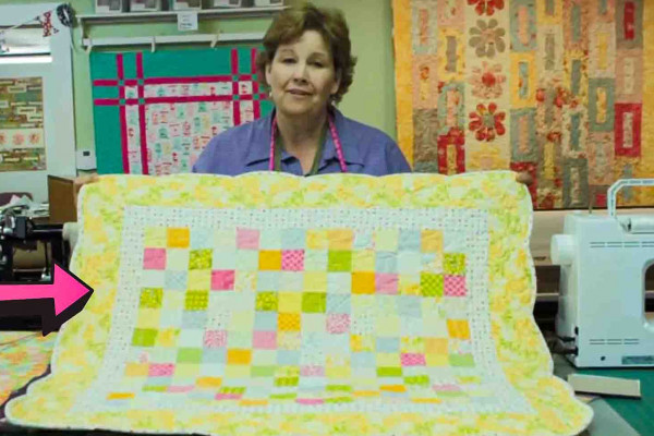 Scrappy 4-Patch Quilt Tutorial