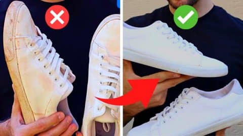 3 Easy Ways to Clean White Shoes at Home | DIY Joy Projects and Crafts Ideas
