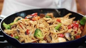 30-Minute Chicken Stir Fry with Rice Noodles