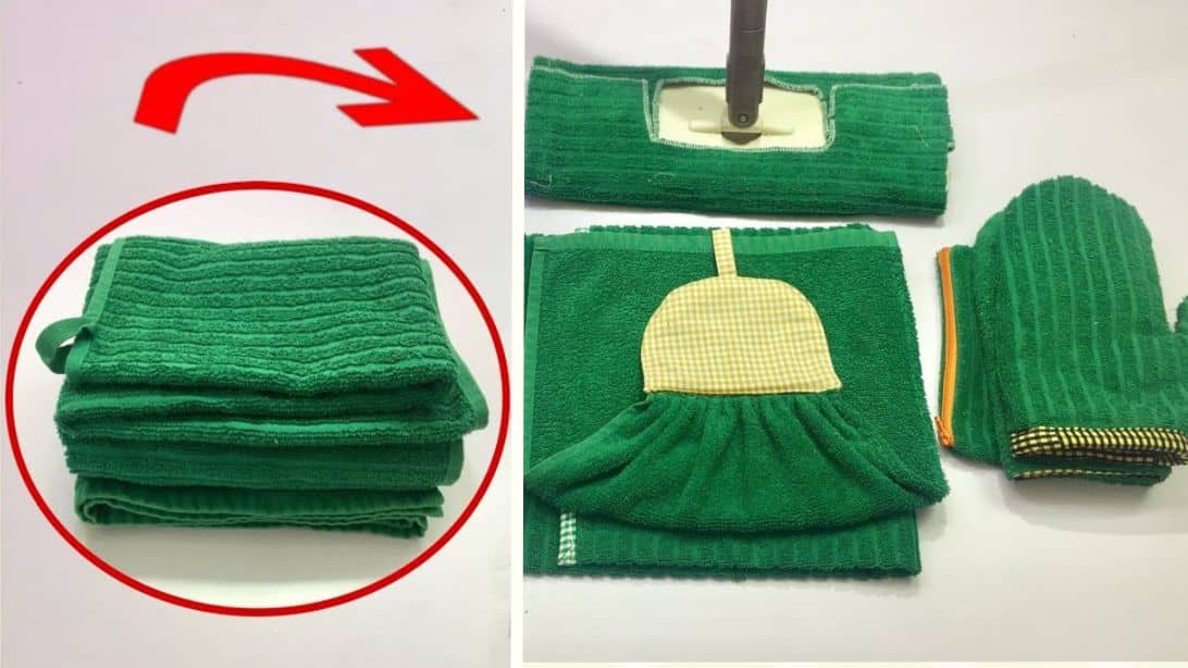 6 Brilliant Ways to Reuse Old Towels | DIY Joy Projects and Crafts Ideas