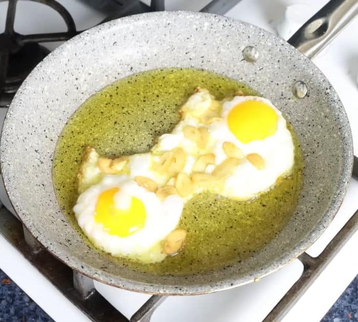 Spanish Garlic Eggs  Possibly the BEST Fried Eggs Recipe