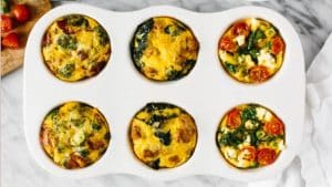 Breakfast Egg Muffins in 3 Ways