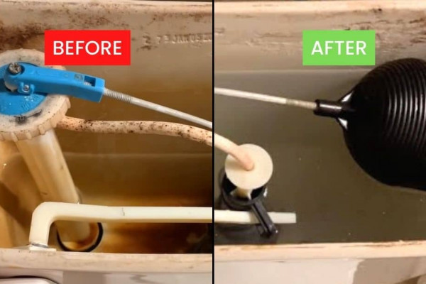 Clean Your Toilet Tank Without Scrubbing