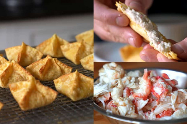 Delicious Crab Rangoon Wontons