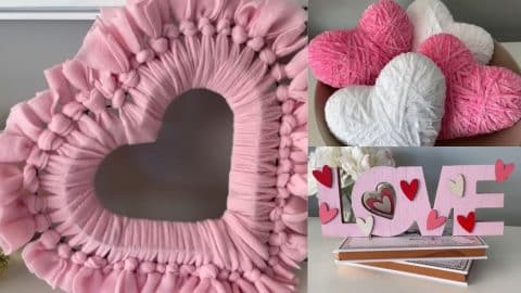 Dollar Tree Valentine’s Day DIY Decor Projects | DIY Joy Projects and Crafts Ideas