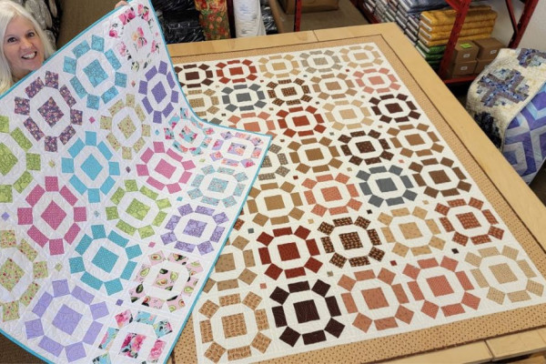 Donna's Rolling Stone Quilt