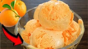 Easy 6-Ingredient Orange Ice Cream Recipe