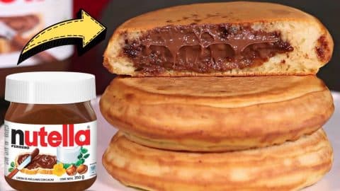 Delicious & Fluffy Nutella Pancakes Recipe | DIY Joy Projects and Crafts Ideas
