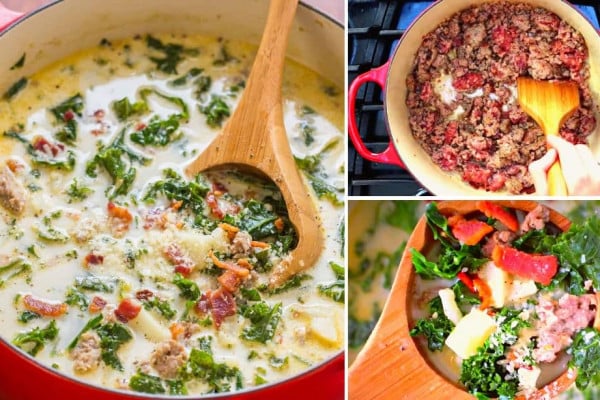 Easy Olive Garden Copycat Zuppa Toscana Soup Recipe
