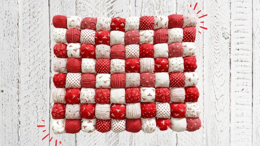 Easy Puff Quilt Tutorial