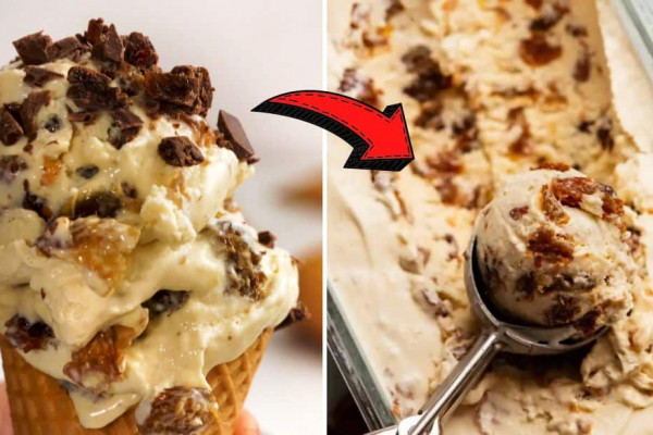 Easy Rum Raisin Ice Cream Recipe